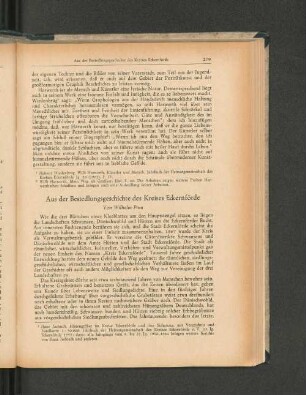Aus der Besiedlungsgeschichte des Kreises Eckernförde.