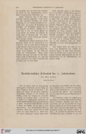 Arabisch-italischer Seidenstoff des 14. Jahrhunderts