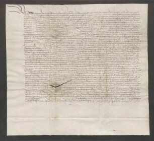 Schuldbrief des Bischofs Georg von Speyer gegenüber den Kindern des Konrad zum Jungen über 1000 Gulden zu 4 Prozent.