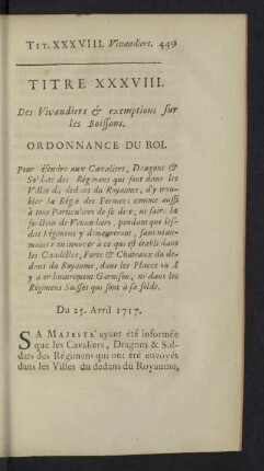 Titre XXXVIII.
