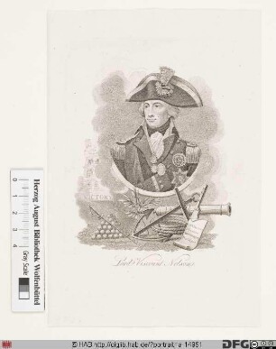 Bildnis Horatio Nelson, 1801 1. Viscount N.