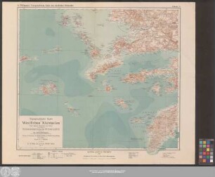 Blatt 5: Topographische Karte des westlichen Kleinasien