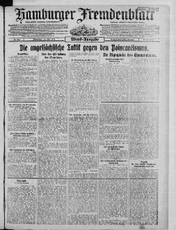 Hamburger Fremdenblatt, Abendausgabe
