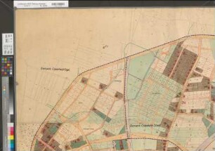 Coesfeld, Stadt und Kirchspiel (Coesfeld), Umlegung Stockum-Gaupel, Übersichtskarte Bl. 2