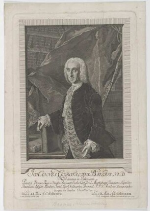 Bildnis des Johannes Godofredvs Bavervs