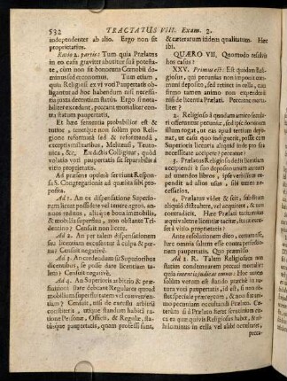 532-542, XXV. Primus est: est quidam Religiosus, qui ...