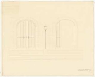 Stadttheater, Bremerhaven: Ansicht Haupteingang 1:10