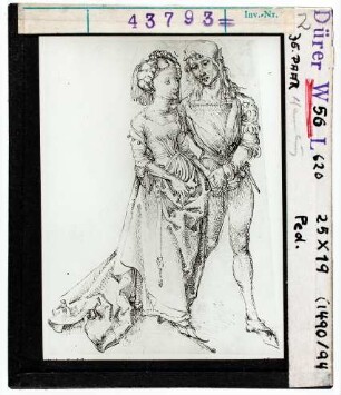 Albrecht Dürer: Paar. Feder