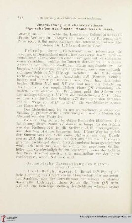 16: Untersuchung und charakteristische Eigenschaften des Platten-Momentverschlusses : Auszug aus dem Berichte des Lieutenant-Colonel Moe͏̈ssard nebst Zusätzen des Referenten, Universitäts-Professor Dr. L. Pfaundler in Graz