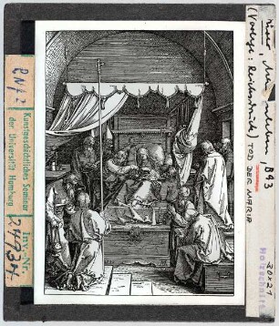 Albrecht Dürer: Marienleben, Marientod, B 93