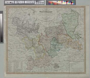 Charte von dem Königreiche Westphalen
