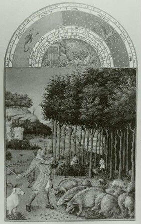 Monatsbild November, A. 15. Jh.