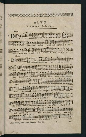 1-24, Alto. Vesperae per totum annum