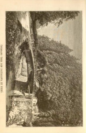 Übergang über den Daiyagawa zu Nikkô