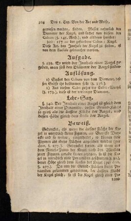 304-308, 1. Capitel (§ 339 - 348)