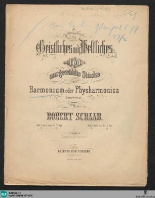 3: Geistliches