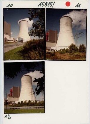 Naturzugkühlturm, Ibbenbüren, 1985