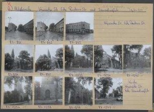Straßenansichten. Berlin, Treptow, OT Altglienicke, Köpenicker Straße/Rudower Straße/Semmelweisstraße (ab 1951)