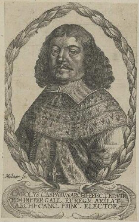 Bildnis von Carolvs Casparvs, Erzbischof von Trier