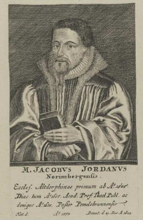 Bildnis des Jacobvs Jordanvs