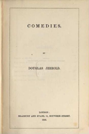 The writings of Douglas Jerrold. 7