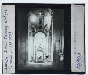 Speyer, Dom : Innenansicht, Vierung, Blick nach W