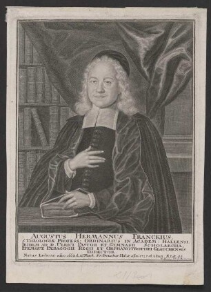 Porträt August Hermann Francke (1663-1727)