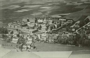 Porzellanfabrik, Luftbild, Frauenreuth
