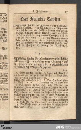 Das Neundte Capitel.