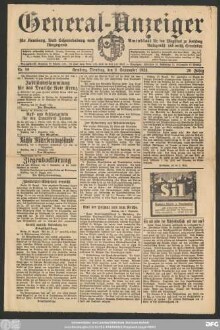 General-Anzeiger für Kemberg, Bad Schmiedeberg und Umgegend, Nr. 80 Kemberg, Dienstag, den 2. September 1924.