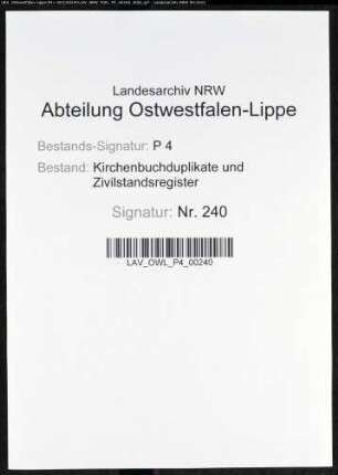 Zivilstandsregister der Munizipalität Unna (H 1812). (Gemeinde: Zivilstandsregister)