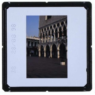 Venedig, Dogenpalast,Venedig, Biblioteca Nazionale Marciana : Fassade