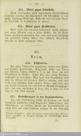 XII. Leim