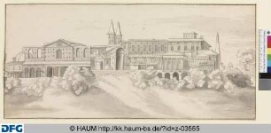 San Giovanni in Laterano, von Süden gesehen