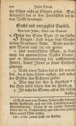 Sechs und vierzigstes Capitel. Von dem Josue, Caleb und Samuel.