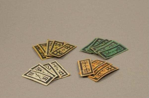 Playing cards from two different games