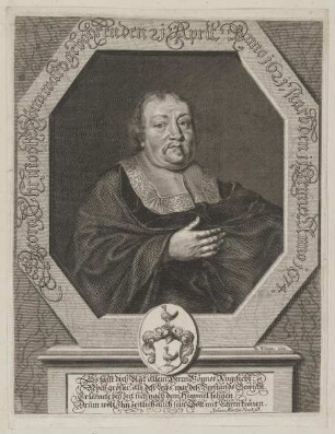 Bildnis des Georg Christoph Hönn