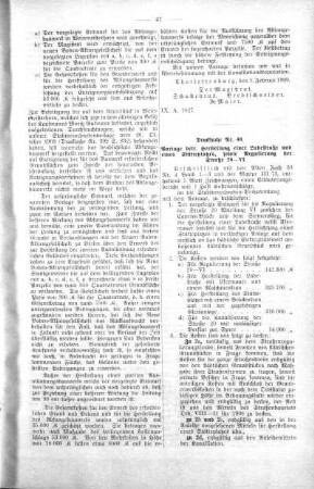 No. 3. (31-51)(39,4), 10. Februar 1909