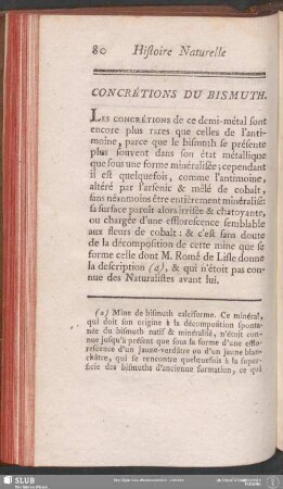 Concrétions Du Bismuth