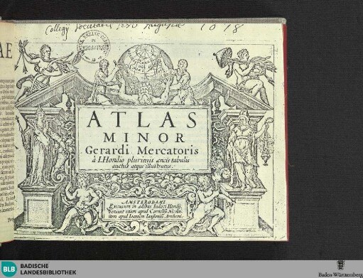 Atlas minor Gerardi Mercatoris