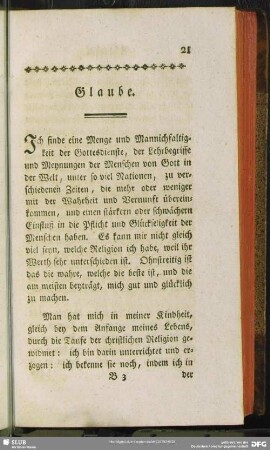 Glaube