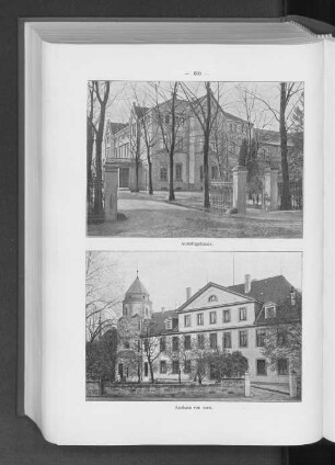 Anstaltsgebäude. Amthaus von vorn.
