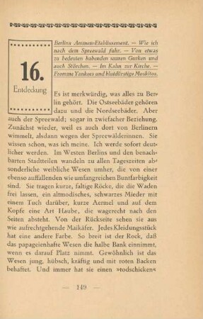 16. Entdeckung