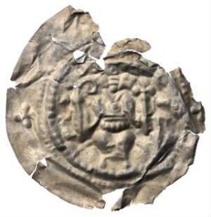 Fundmünze, Brakteat, 1242 - 1272