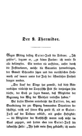 Der 9. Thermidor.