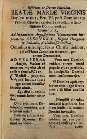 Officium de septem doloribus