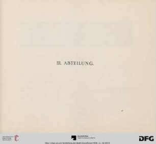 III. Abteilung (Nr. 1078-1100)