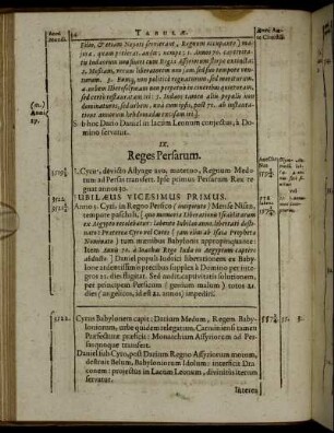 IX. Reges Persarum