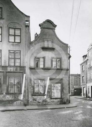 Fassade von Bürgerhaus Große Hommelstrasse 1 in Elbing