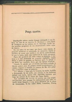 Punga maestra.